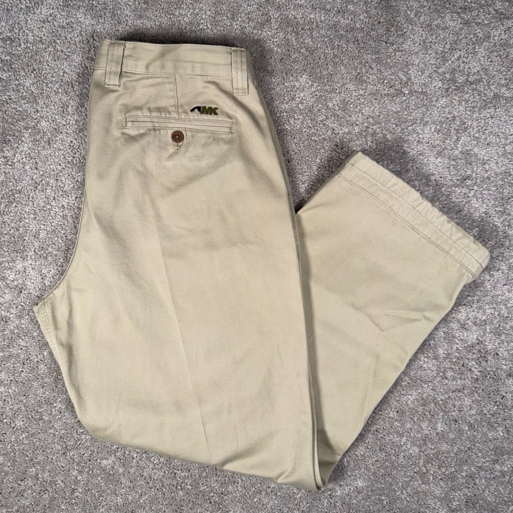 Mountain Khakis Relaxed Fit Teton Twill Pants Men's 34x30 Khaki Tan Cotton Chino